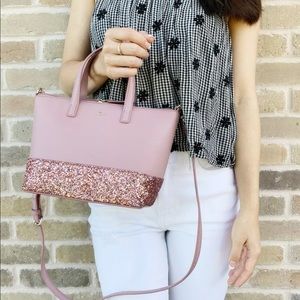 Kate spade crossbody with removable straps.